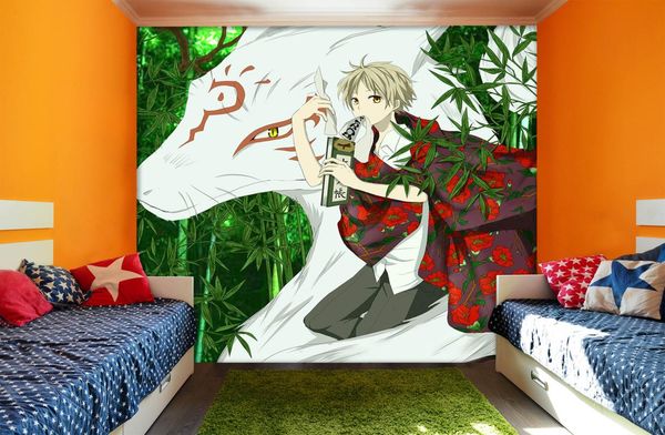 

wallpapers [self-adhesive] 3d natsume 956896 japan anime wall paper mural print decal murals