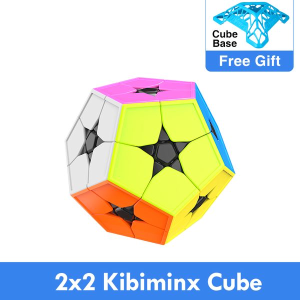 

MoYu Cubing Classroom Meilong 2x2 KIBIMINX Stickerless Magic Cube 12 Sides Dodecahedron 2x2x2 Professional Educational Toys