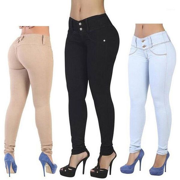 

women's pants & capris bigsweety summer mid waist pencil fashion female stretch candy colored elastic skinny slim solid trousers, Black;white