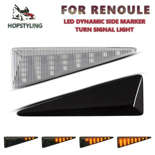 

emergency lights pair led dynamic side marker light turn signal lamp for megane 2 cc scenic espace 4 vel satis wind avantime thali