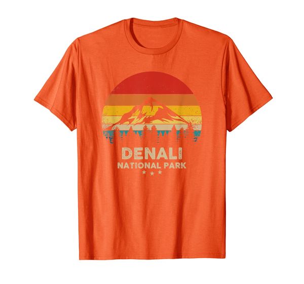 

Denali - National Park Retro Souvenir T-Shirt, Mainly pictures