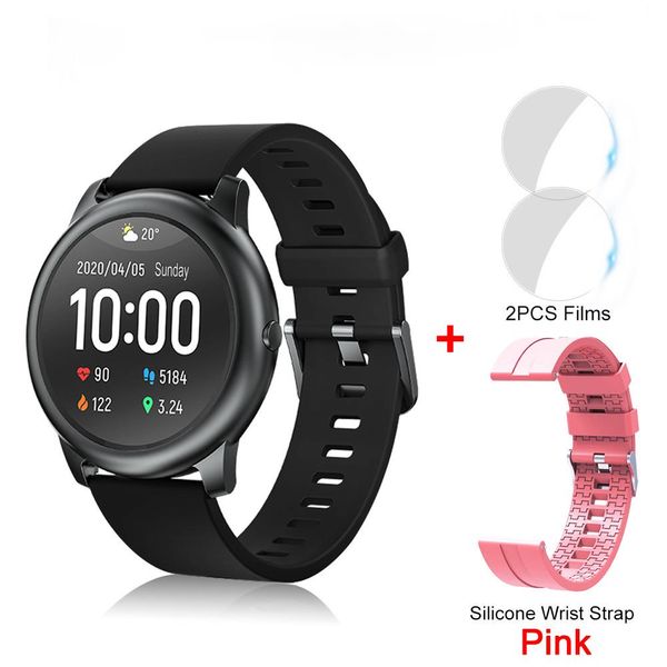

haylou solar smart watch ls05 sport metal heart rate sleep monitor ip68 waterproof ios android global version for xiaomi youpin 2020