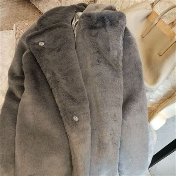 

2021 new high-end fashion women's designer fur coat s94 m3dz, Black