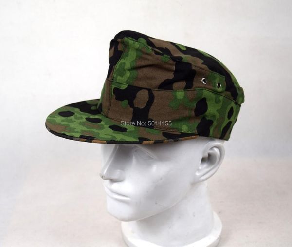 

outdoor hats reversible wwii german elite camo hat&cap plane tree color, Black;white