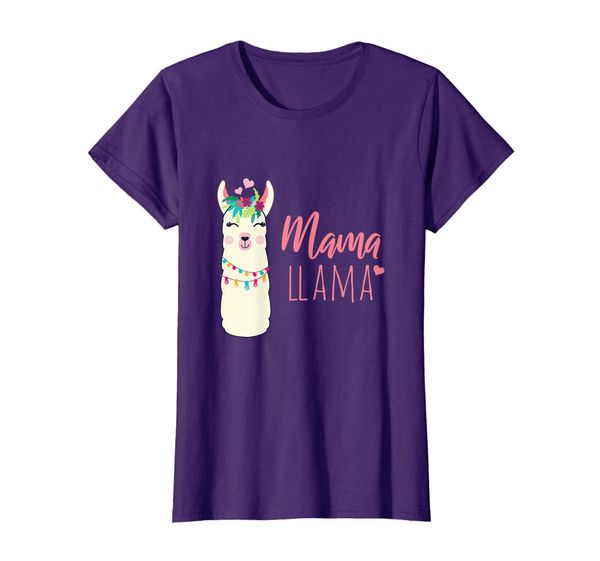 

mama llama t shirt, White;black