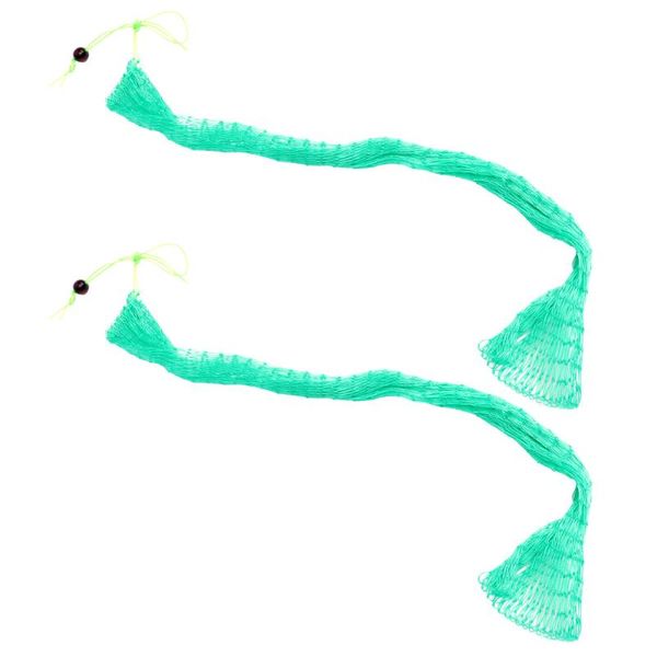 

fishing accessories 2pcs net woven practical landing large drawstring