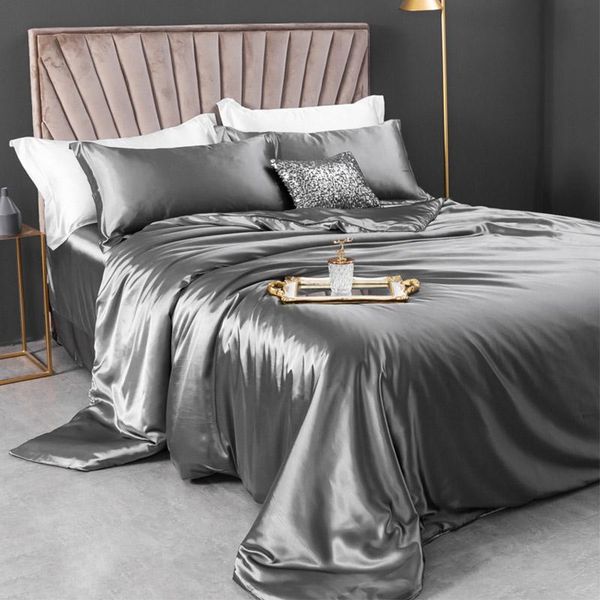 

bedding sets refreshing set silky quilt cover quality bed sheets and pillowcase summer nordic covers for home textiles