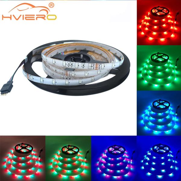 WiFi LED Strip Light RGB Impermeabile 5m 2835 String DC12V Nastro in nastro frigo