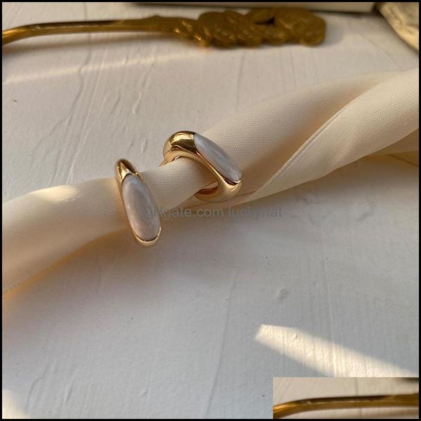 

& hie jewelrytimeonly personality enamel waterdrop semicircle for women gold color metal geometrical hoop earrings party jewelry drop delive, Golden;silver