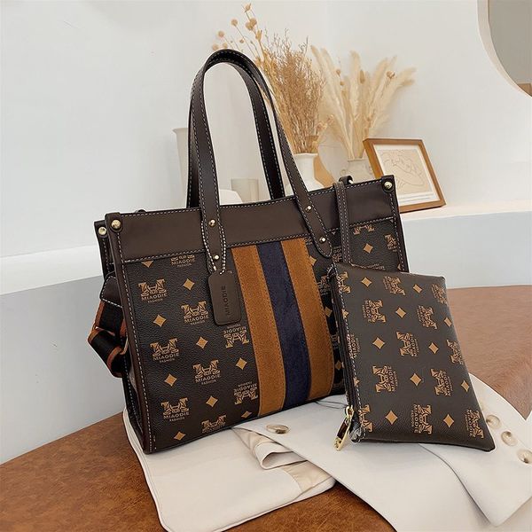 

new arrivals uy 1 get 2 women bag sets fashion single shoulder tote bags small coin purses and messenger bags
