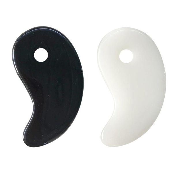 

full body massager gua sha stone board facial scraping scrapping plate spa massage beeswax guasha face tool