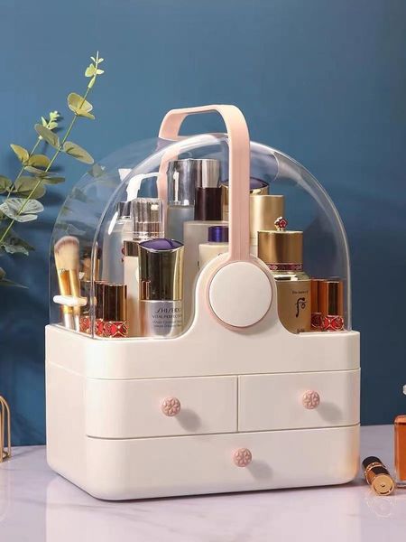 

storage boxes & bins big capacity make up organizer cosmetic bathroom box jewelry container deskdrawer makeup display case
