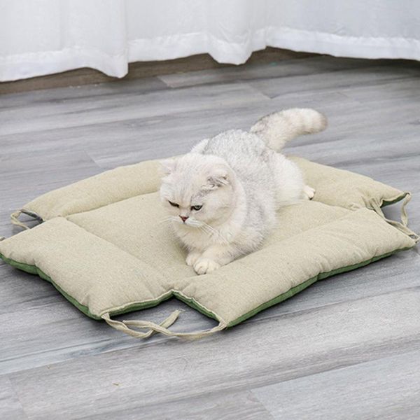 

cat beds & furniture pet winter mat dog kennel bed house sleeping cushion portable warm nest sofa products