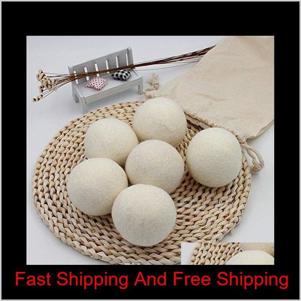 

7cm wool dryer balls natural fabric softener 100% organic reusable ball laundry dryer balls for static wool washing ba qylucg bdetoys