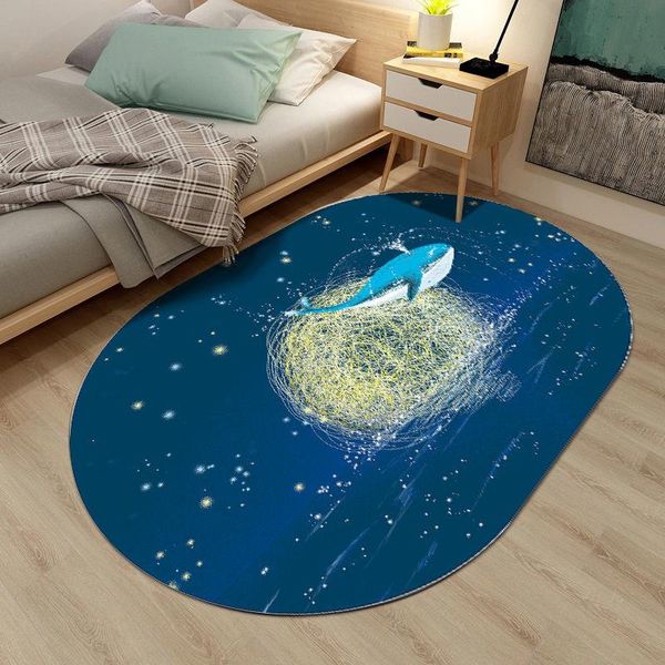 

irregular thick round carpet living room home round bedroom rug computer chair floor mat kids room play tent rugs and carpets