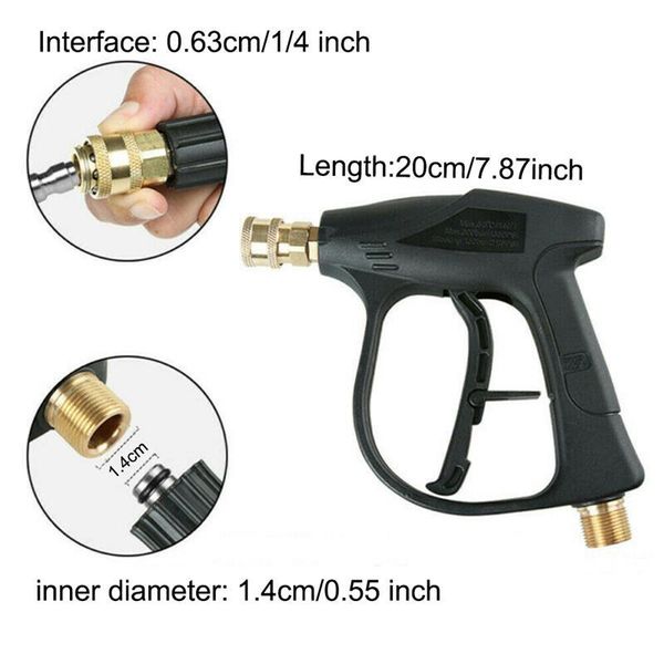 

watering equipments 1/4inch hose nozzle sprayer car washing garden tool high pressure air pump outdoor household cleaning agriculture tools