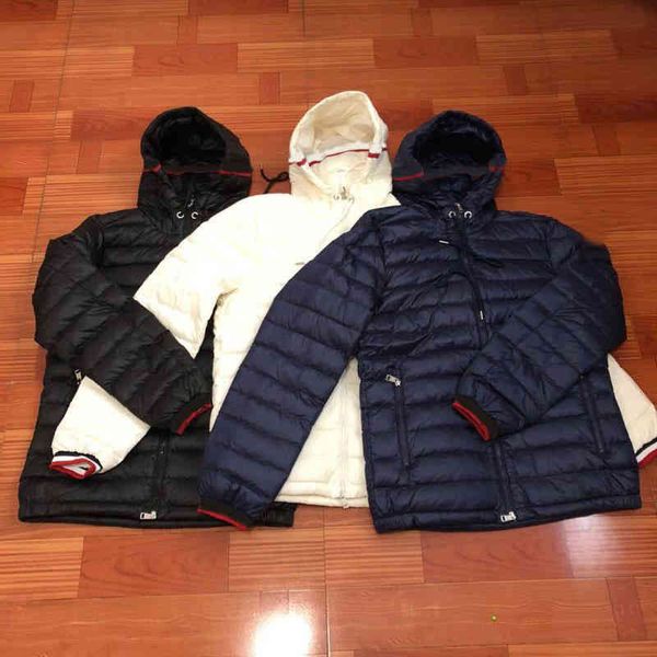 

new men's black blue white down et classic luxury winter cloth