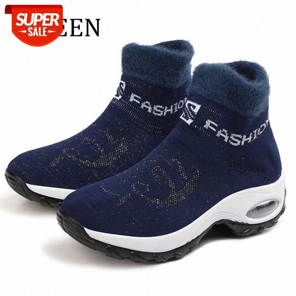 

yween women sock sneakers new shoes woman sneakers womens flats slip on shoes platform comfortable soft ladies plus size #x57p