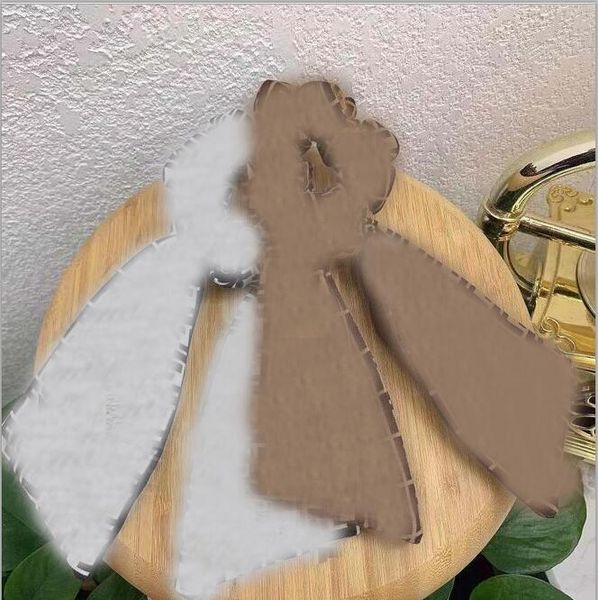 

girls letters hair rope ponytail ribbon elastic bowknot hair rope ponytail charm women designer hair accessories wholesale, Pink