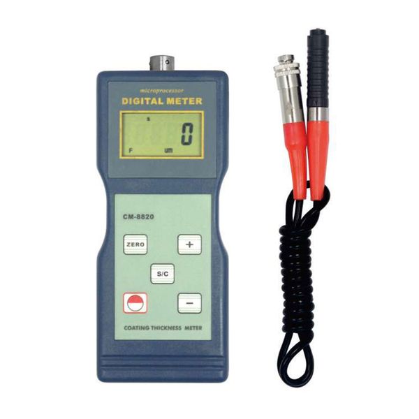 

cm-8820 digital thickness gauge high resolution coating thickness meter measuring range 0-2000 um