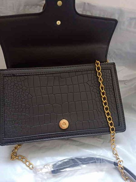 

bag new fashion korean version foreign style one shoulder messenger bag versatile ins net red chain small square