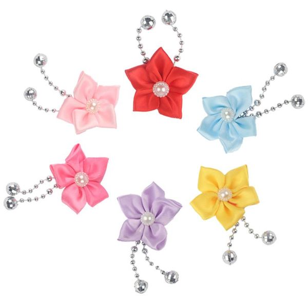 

decorative flowers & wreaths 10 pieces of korean cloth floral diy jewelry corsage accessories clothing shoes bag buckle five petals