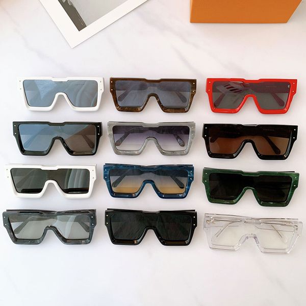 

mens cyclone sunglasses z2188 fashion classic square new catwalk lens 4 swarovski elements men black sun glasses casual outdoor designer uv, White;black