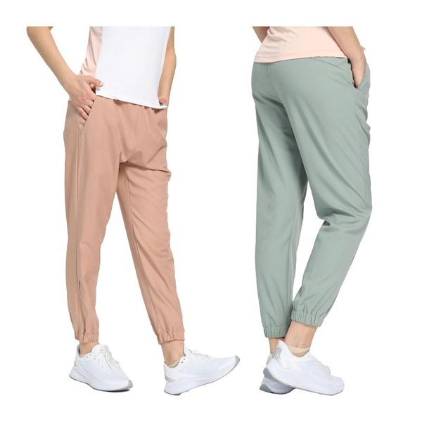 

running pants women gym sweatpant loose jogger yoga workout harem pant high waist pocket fitness sportwear quick dry training trousers, Black;blue