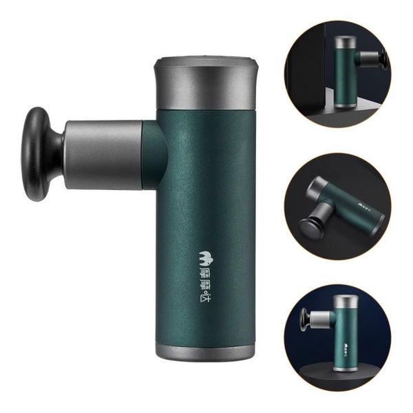 

massage gun 1 set fascia massager with 4 heads percussion muscle device relax tool