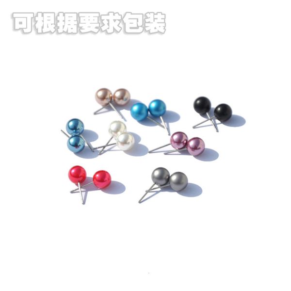 

pearl earrings color plastic pearl earrings gifts