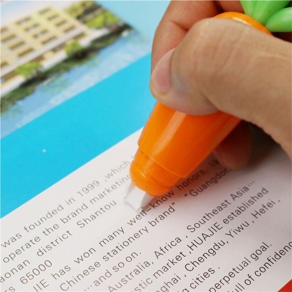

m & g nice carrot form write correction tape children learn gift 2 stks/batch