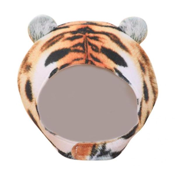 

Party Hats Lovely Plush Cartoon Headwear Cozy High Elasticity Tiger Soft Hat