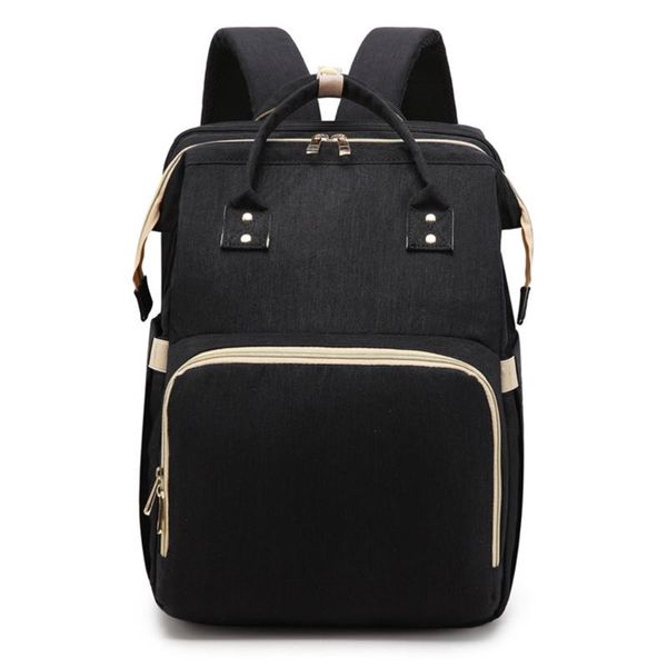 

diaper bags waterproof multifunctional outdoor travel portable sundries organizer 2 in 1 zipper large capacity folding crib bag