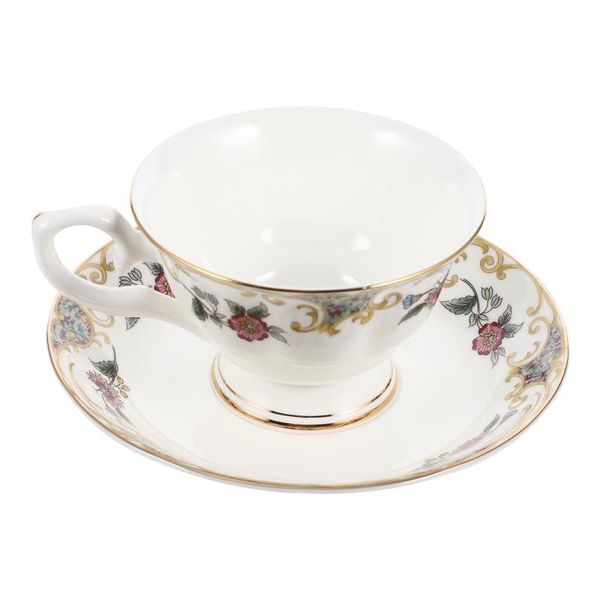 

mugs 1 set coffee cup european style tea afternoon tray (assorted color)