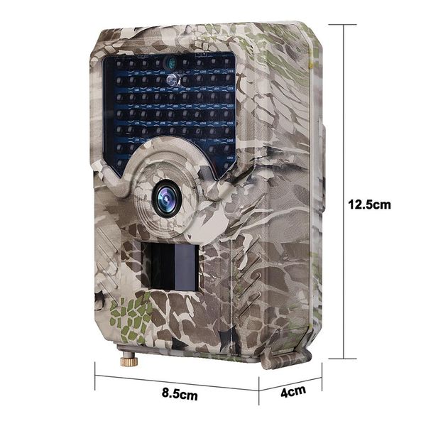 

12mp 1080p hd waterproof hunting camera trail camera pr200 motion detection infrared camera wildlife surveillance cam p traps, Camouflage