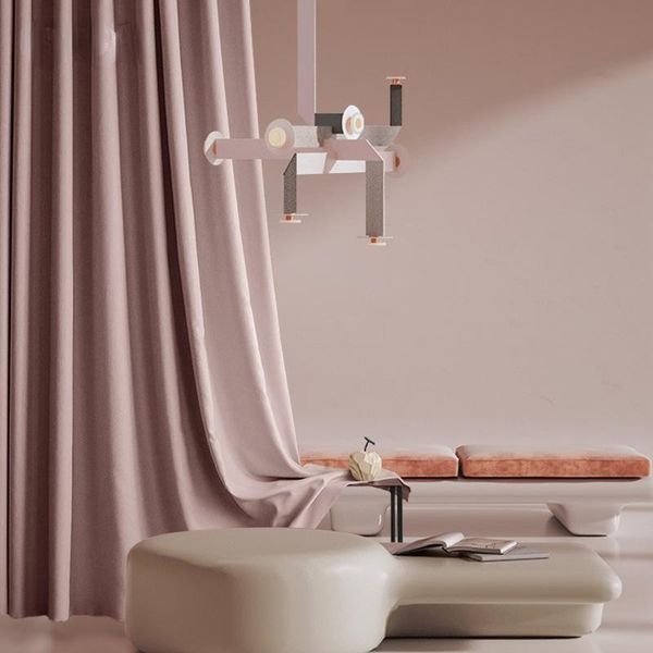 

curtain & drapes pure color cotton and linen blackout modern simple plain style finished custom curtains for living dining room bedroom