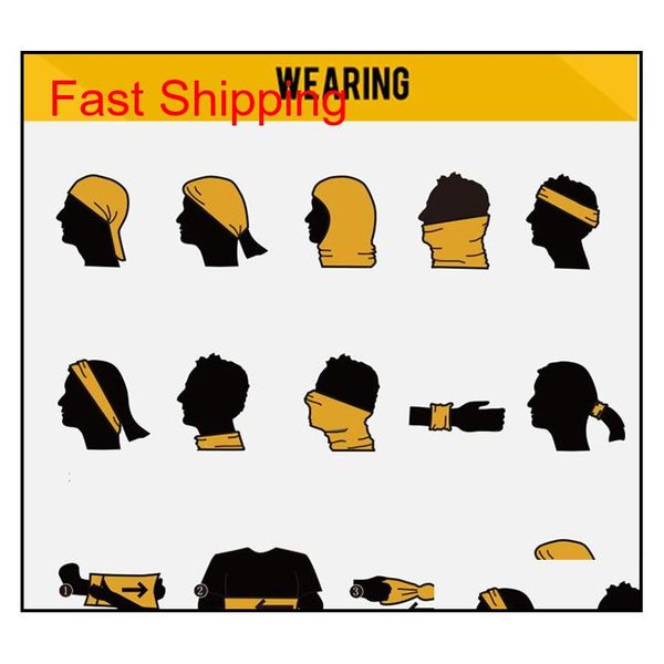 

sport polyester ice silk scarf headband cycling protective gear use as face mask scarf polyester mul jllibi lottery2010, Silver