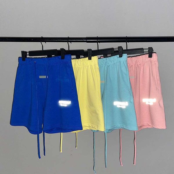 

man drawstring shorts short pants man short pant summer trousers fashion ins style trendy solid letter print hip hop street style hig, White;black