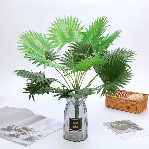 

1pc artificial flower leaves plants persian grass lysimachia fake lifelike plastic fern floral pretty decoration 28-42cm