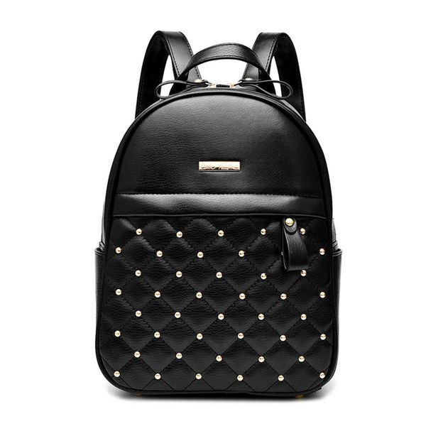 

hbp 2021 new rivet double fashion college student single shoulder women's bag