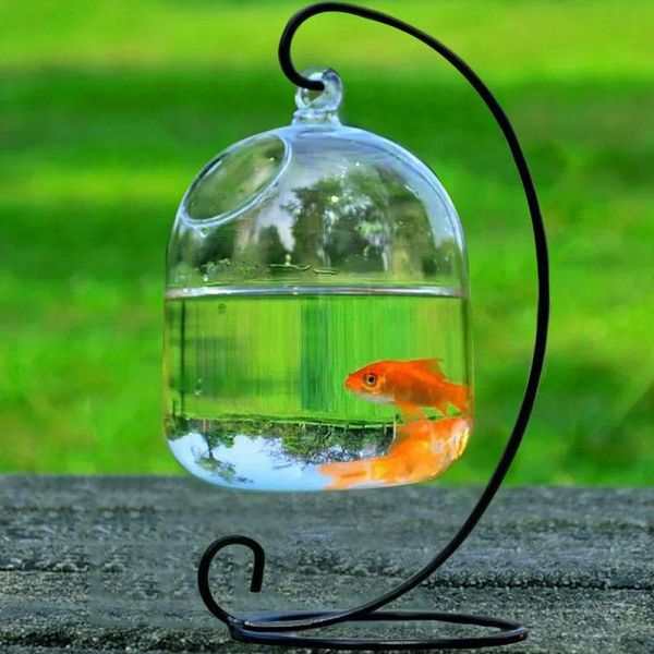 

vases air plant glass handmade hanging transparent
