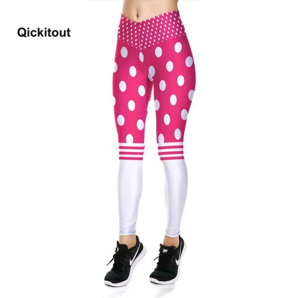 

women's pants & capris sweet style summer women leggings red dot print fashion girl's high waist pencil, Black;white