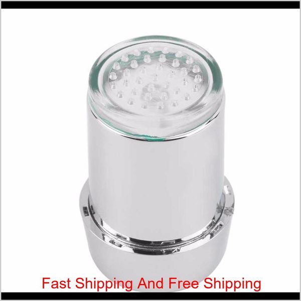 

1pc led light temperature sensor water faucet tap intelligent recognition temperature 3 color rgb change water qyljoc item_home