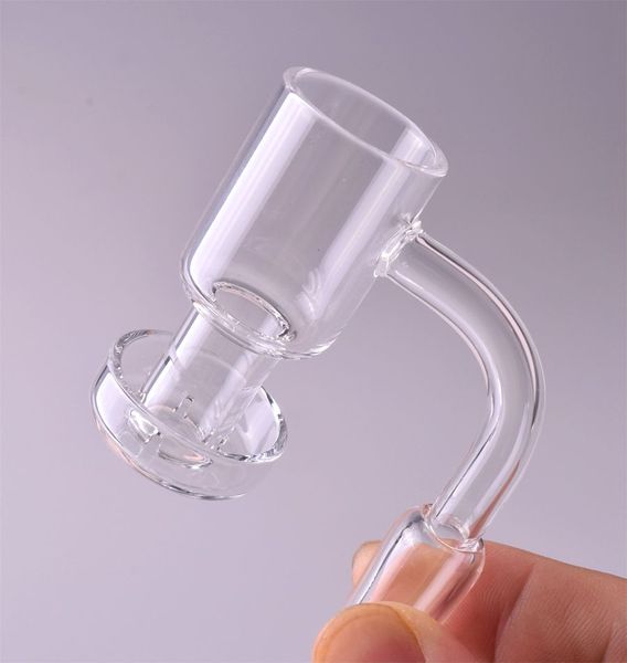 Sigara Vakum Kuvars Banger Terp Yağ Sıralama Yağınız Yumuşak Koşulsuz Çivi Cam Bongs 10mm 14mm 18mm