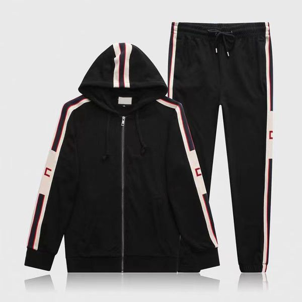 

fashion designer men's tracksuit spring autumn casual sportswear mens track suits hoodies men women mens clothing, Gray