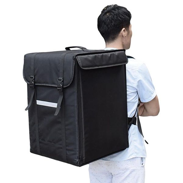 

ice packs/isothermic bags 58/42l large cake takeaway box er backpack fast food pizza delivery incubator bag meal package car travel sui