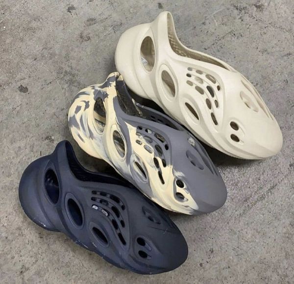 

2021 Originals Slide Slippers Foam Runner Shoes Mineral Blue Sand MXT Moon Gray Ararat Kanye West Core Resin Desert Earth Pure Bone Sandals