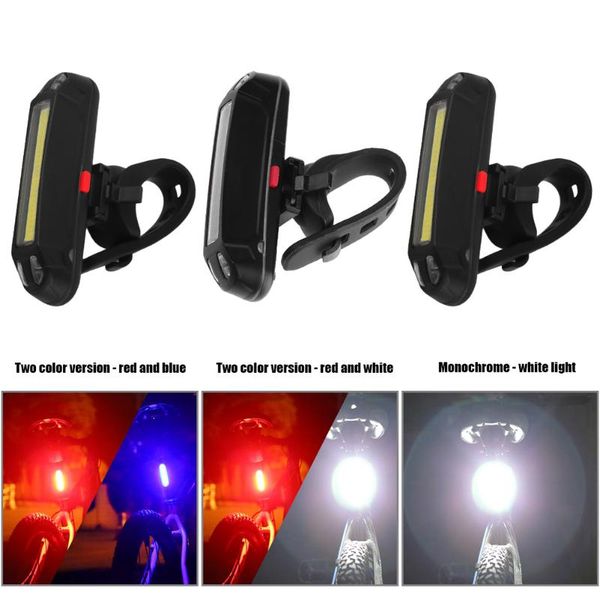

bike lights 100lm mountain road led taillight usb rechargeable bicycle rear lamp cycling night riding