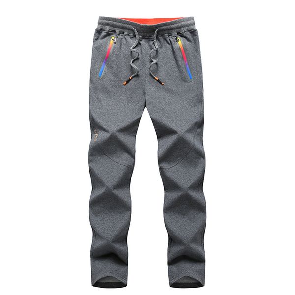 

men's pants big male sweatshirt -8xl casual cotton pants spring elastic fitness breathable jogger baggy, Black