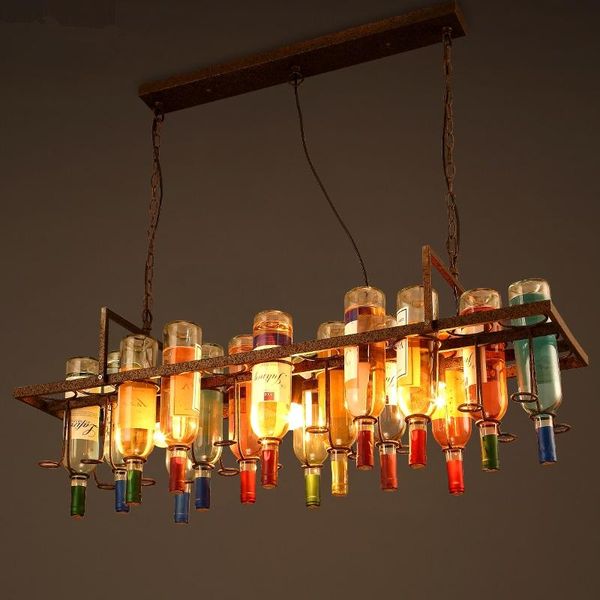 

led chandelier nordic living room lighting restaurant suspended lamps bar loft deco fixtures industrial retro hanging lights